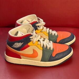 Jordan 1 Mid SE Multi Color (2022)